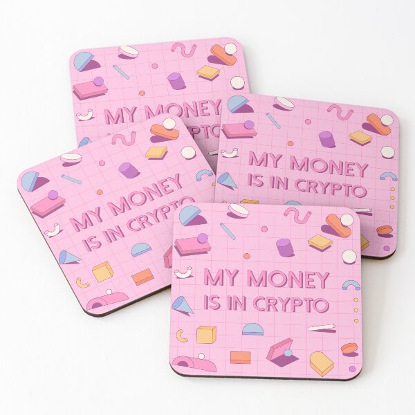Item preview, My Money Is In Crypto designed and sold by Meme Economy.