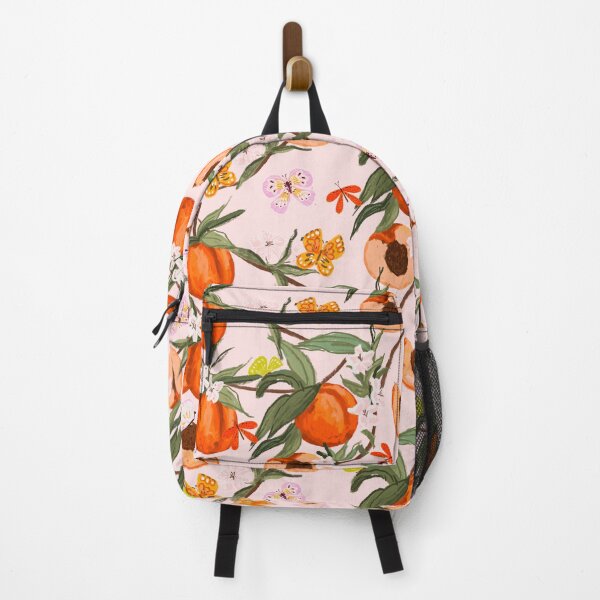 Item preview, Botanical peaches and butterflies illustration designed and sold by AKart19.