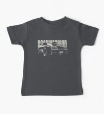 MAD MAX Inspired Roadwarrior "Wasted Edition" | White Baby Tee