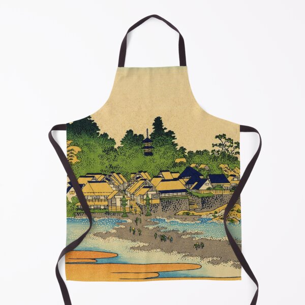 Item preview, Enoshima in Sagami Province by Katsushika Hokusai designed and sold by FineJapan.