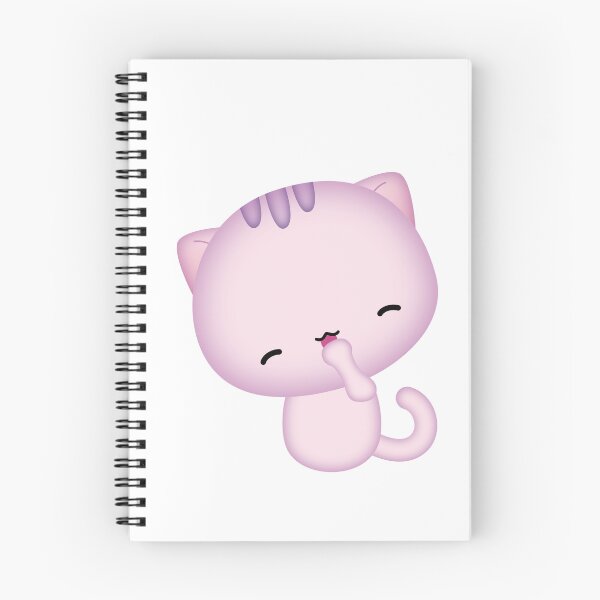 Aperçu de l'œuvre Kawaii chat timide créée et vendue par darklanterndsn.