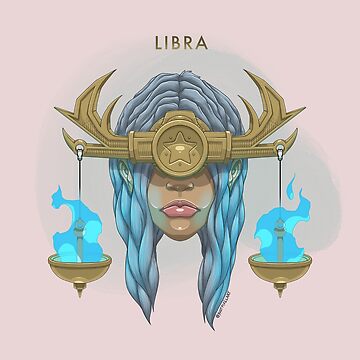 Artwork thumbnail, Libra Zodiac Sign by riotpixel