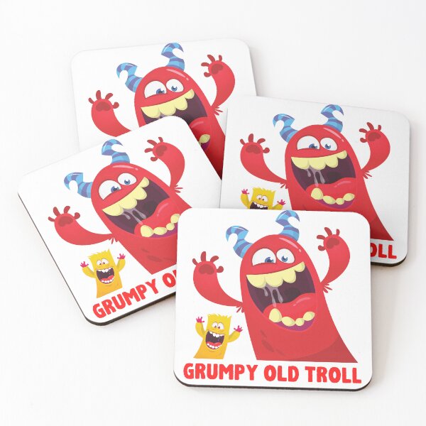 Item preview, Grumpy old troll  designed and sold by Hamza Güneş.