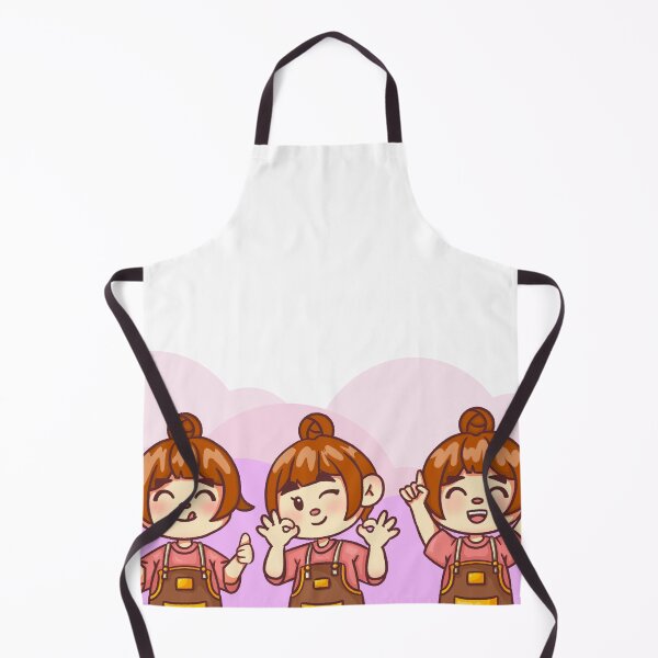 Item preview, Happy Cartoon Girl designed and sold by byAmethyst.