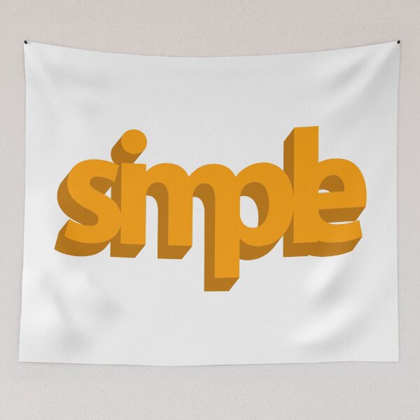 Item preview, Simple (3D orange) designed and sold by FattoAMano.