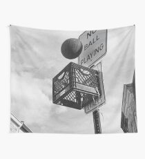 Basketball never stops Wall Tapestry
