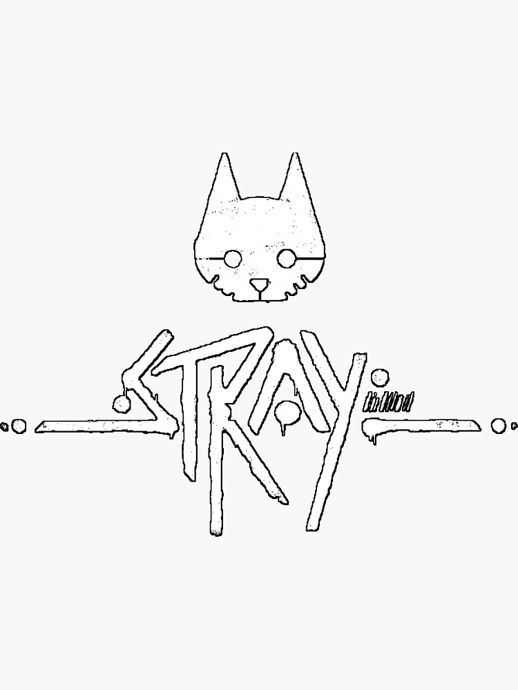 Stray Cat Game Sticker for Sale by Iandems