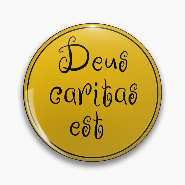 Artikelvorschau, Deus Caritas Est - Gottliebe ist - lateinischer Satz entworfen und verkauft von JourneyCreative.