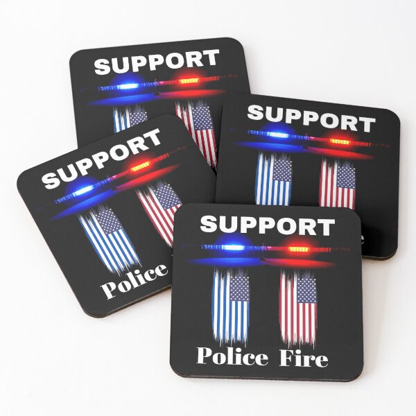 Item preview, Support Police and Fire designed and sold by RogerWBDesigns.