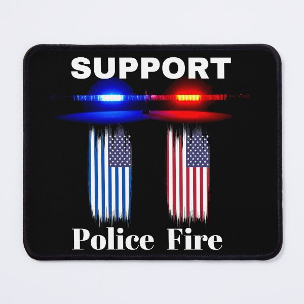 Item preview, Support Police and Fire designed and sold by RogerWBDesigns.