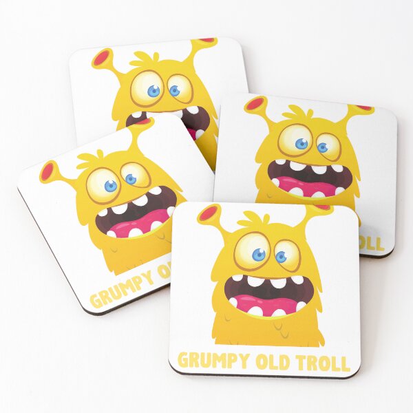 Item preview, Grumpy old troll  designed and sold by Hamza Güneş.