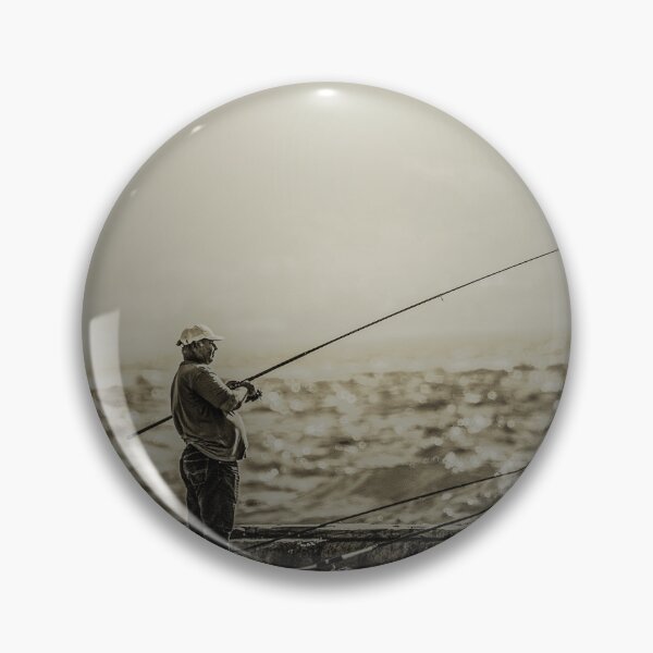 Item preview, Random Fisher On The River Bank  designed and sold by monteartist.