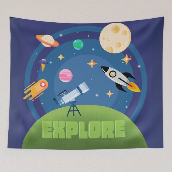 Item preview, Explore The Adventure Of Space designed and sold by BunnyThePainter.
