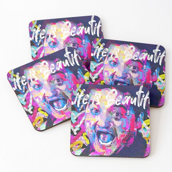 Item preview, Belushi Life is Beautiful pop art designed and sold by Stephen Chambers / The Pop Art Factory.
