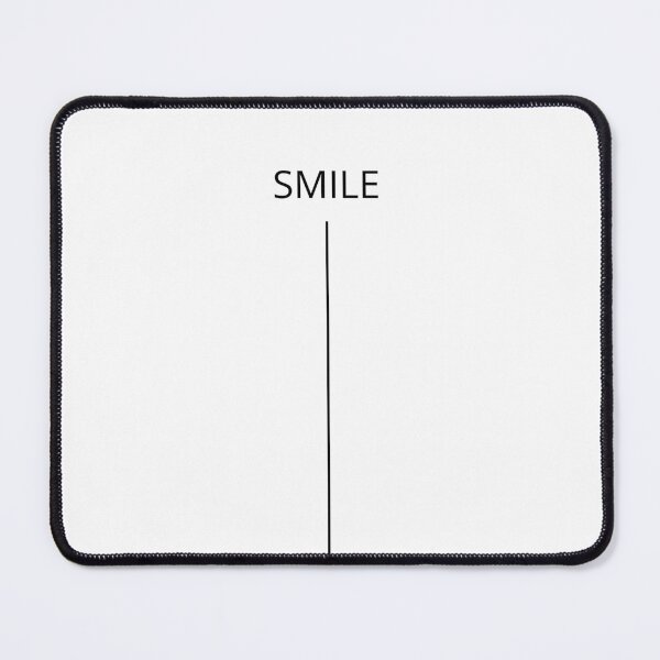 Item preview, SMILE Fine Line Text, small minimalistic text designed and sold by hiunlimit.