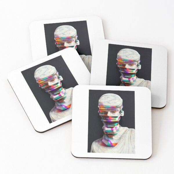 Item preview, Glitched marble man designed and sold by Jim Clyde Monge.