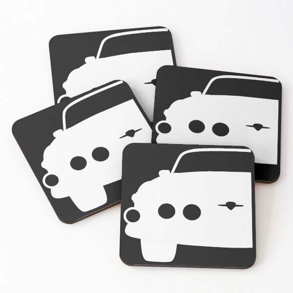 Item preview, Tatra 603 white silhouette designed and sold by EdimDesign.
