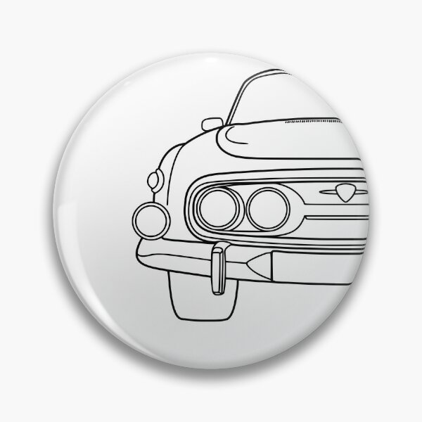 Item preview, Tatra 603 black lines designed and sold by EdimDesign.