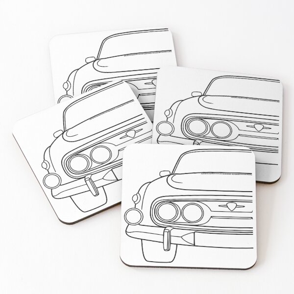 Item preview, Tatra 603 black lines designed and sold by EdimDesign.