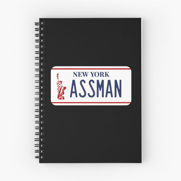 Item preview, Assman (License Plate) designed and sold by ‏‏‎ ‎ studiobrittany ‏‏‎ ‎.