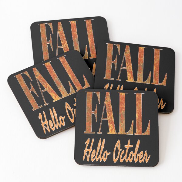 Item preview, Hello October fall designed and sold by WolfieeShops.