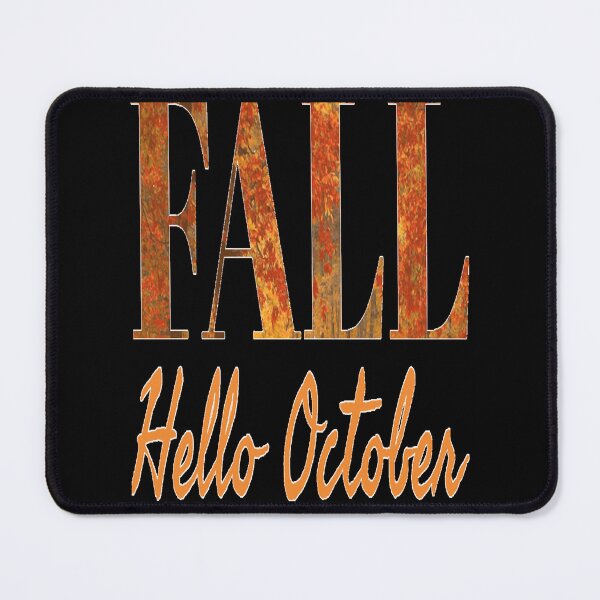 Item preview, Hello October fall designed and sold by WolfieeShops.