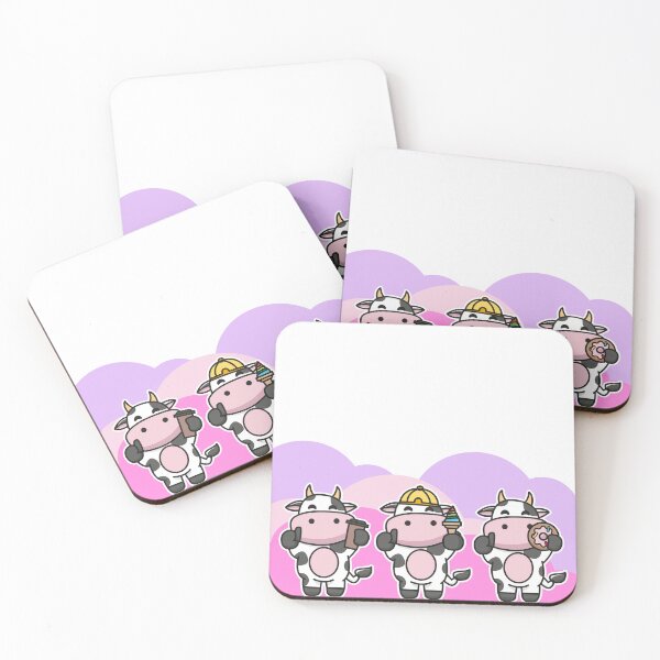 Item preview, Eating Cartoon Cows designed and sold by byAmethyst.