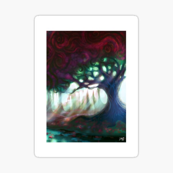 Old tree Sticker