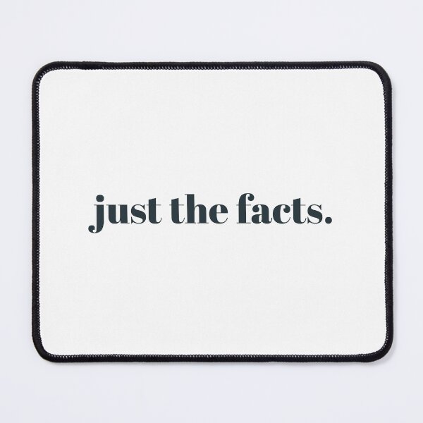 Item preview, Just the Facts designed and sold by hashnan21.