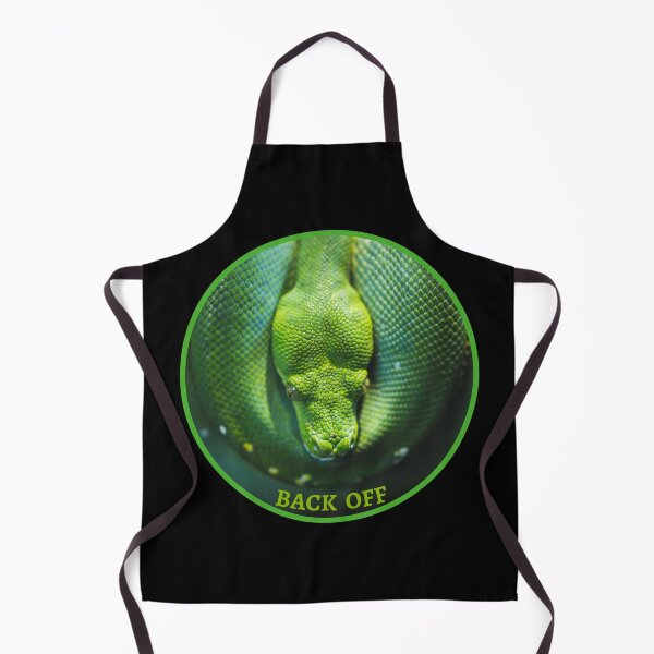 Item preview, Green eyed snake, back off. designed and sold by tabykid.