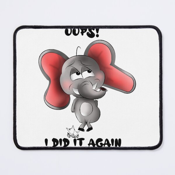 Item preview, elephant designed and sold by WolfieeShops.