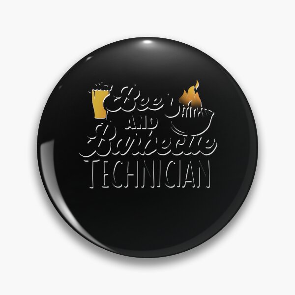 Item preview, Beer and BBQ technician graphic shirt designed and sold by TipTopTapo.