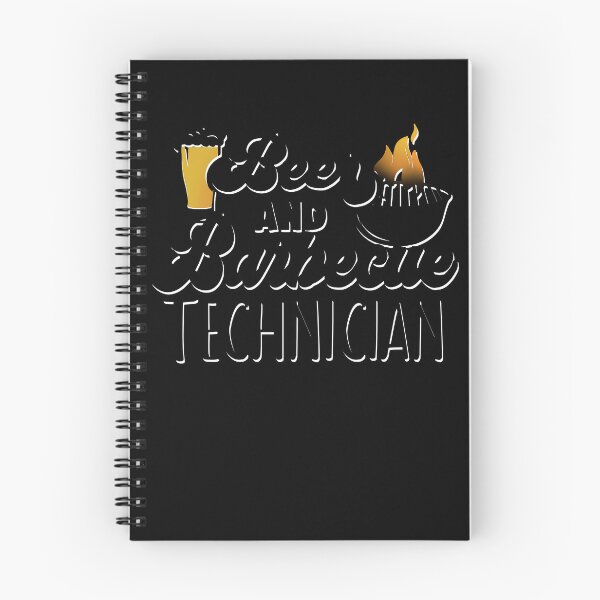 Item preview, Beer and BBQ technician graphic shirt designed and sold by TipTopTapo.