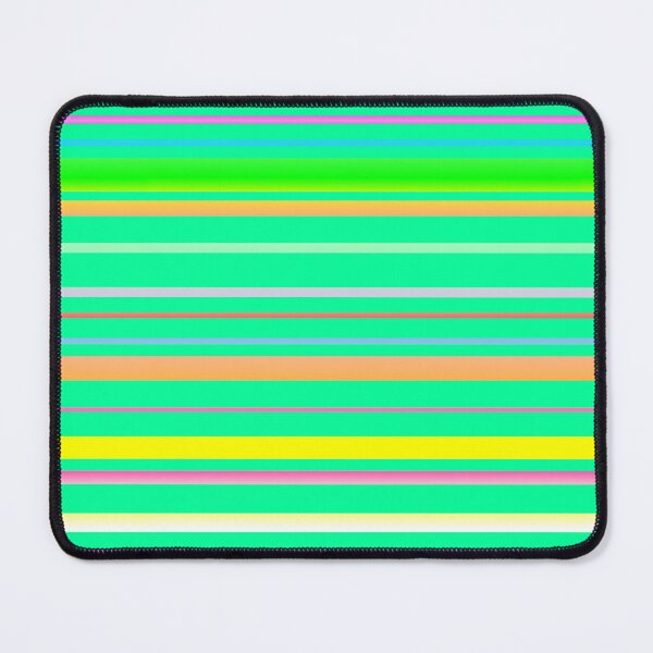 Item preview, Multi color lines | multi color green line pattern designed and sold by lausn.
