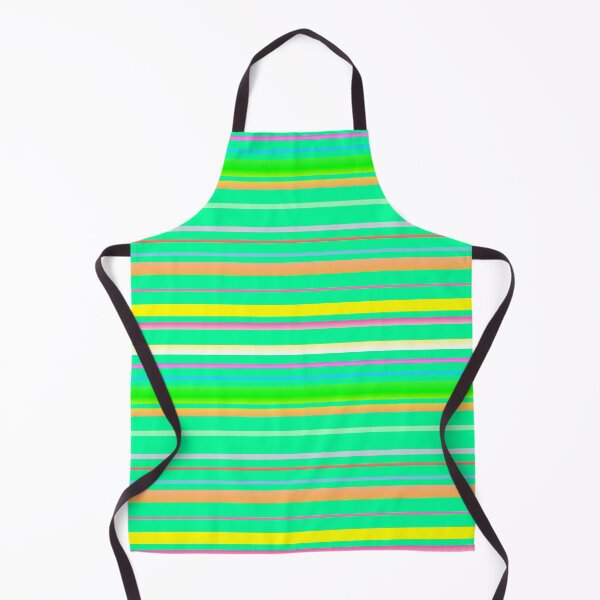 Item preview, Multi color lines | multi color green line pattern designed and sold by lausn.