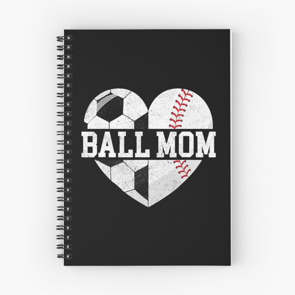 Item preview, Ball Mom Heart Funny Baseball Soccer Mom designed and sold by MichelSorour.