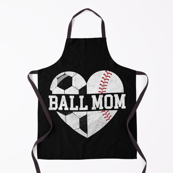 Item preview, Ball Mom Heart Funny Baseball Soccer Mom designed and sold by MichelSorour.