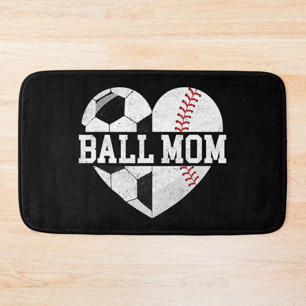Item preview, Ball Mom Heart Funny Baseball Soccer Mom designed and sold by MichelSorour.
