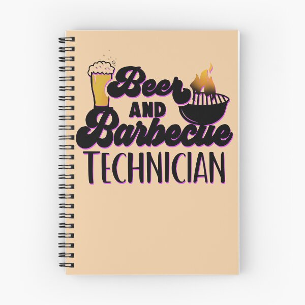 Item preview, Beer and BBQ technician graphic shirt designed and sold by TipTopTapo.