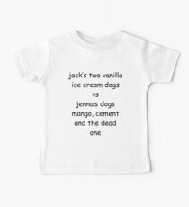 dog wars. jenna vs jack Baby Tee