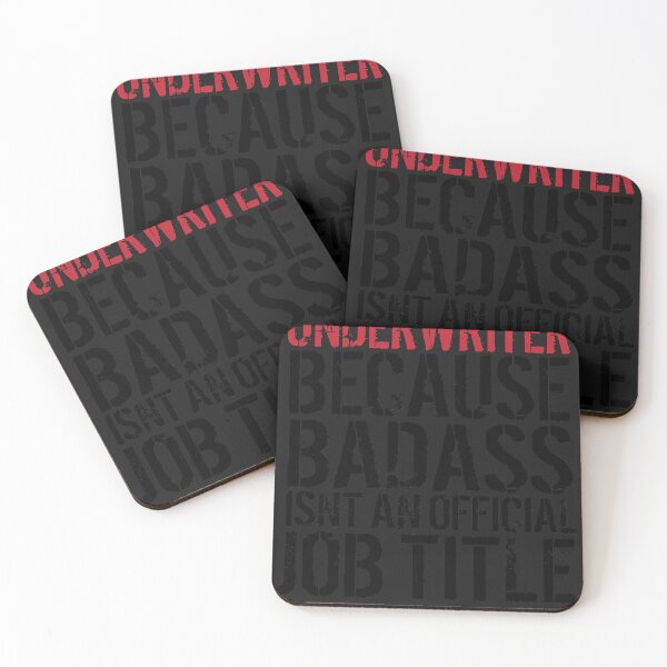 Item preview, Badass underwriter designed and sold by SamanthaRobbins.