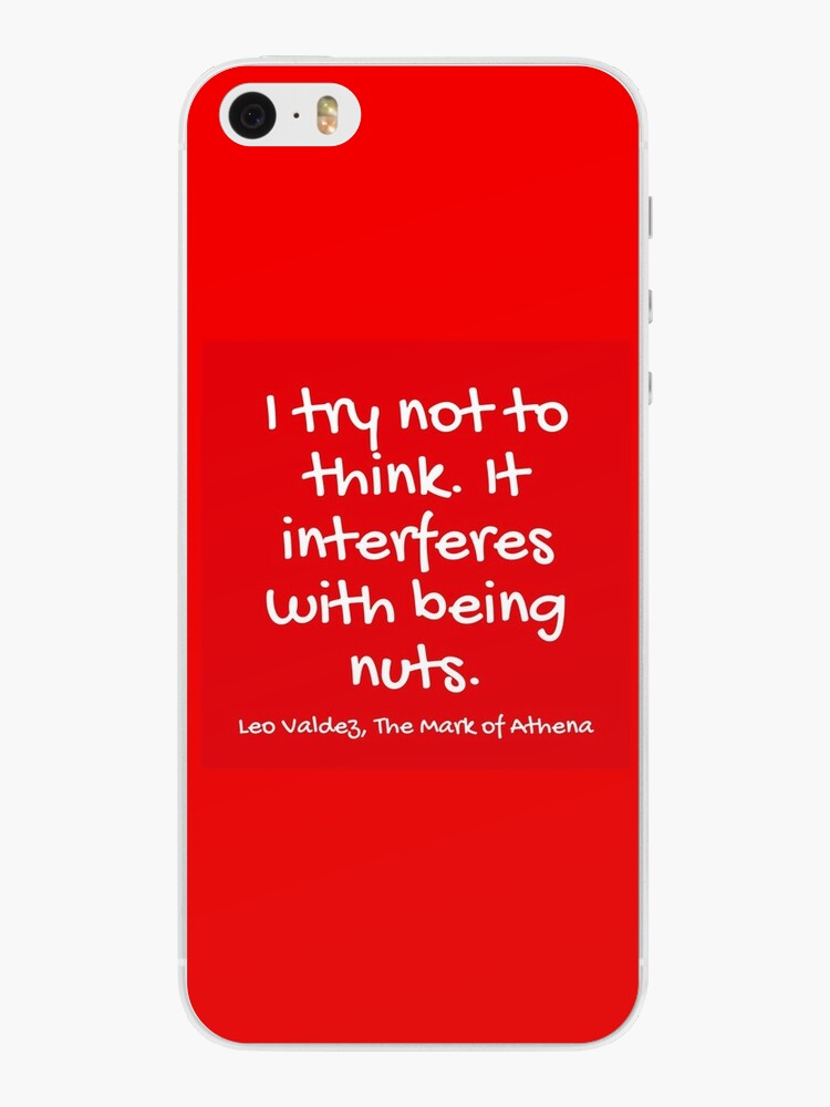 Percy Jackson Quote iPhone Skin for Sale by erin212