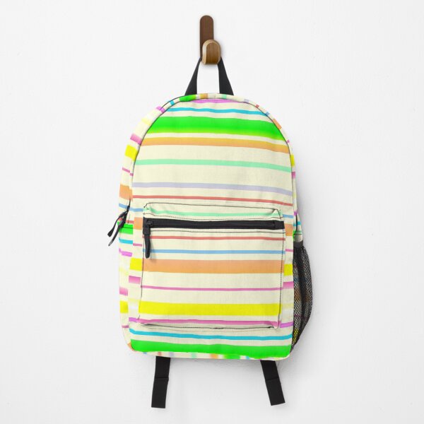 Item preview, Multi color line pattern | multi color light beige line pattern designed and sold by lausn.
