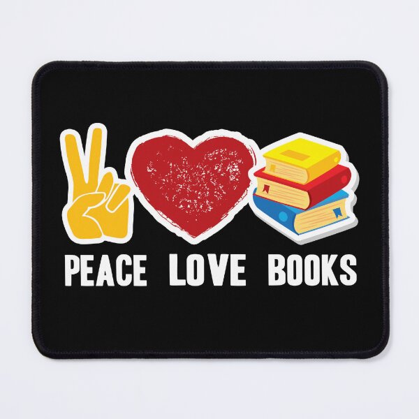 Item preview, Book - Peace Love Books designed and sold by UnknownArtistt.