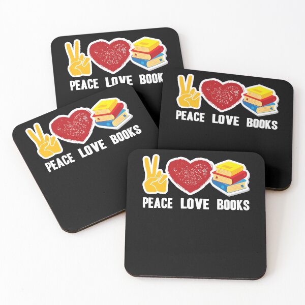 Item preview, Book - Peace Love Books designed and sold by UnknownArtistt.