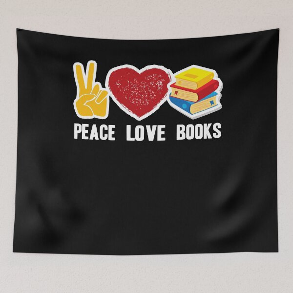 Item preview, Book - Peace Love Books designed and sold by UnknownArtistt.
