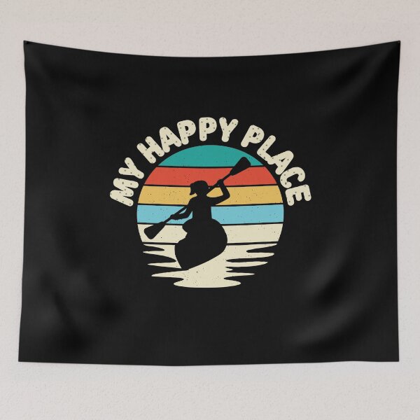 Item preview, Kayaking my happy place designed and sold by FurioInc.