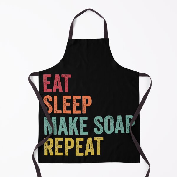 Item preview, Eat Sleep Make Soap Repeat designed and sold by SarahJisri.