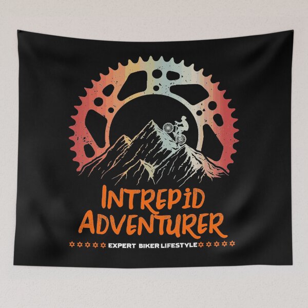 Item preview, Intrepid Adventurer Expert Biker Lifestyle designed and sold by Sunnyhova.