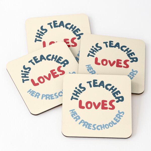Item preview, This teacher loves her preschoolers designed and sold by R&C.